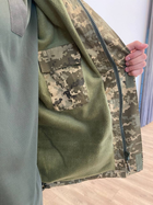 Зимняя военная куртка на флисе водонепроницаемая, цвет Пиксель, размер XXXXXL - изображение 14
