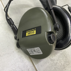 Тактичні активні навушники Sordin Supreme Pro-X Slim Green, сумісні з ARC Rail, колір – Олива (244404) - зображення 3