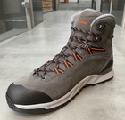 Ботинки трекинговые Lowa Explorer Gtx Mid 41.5 р, Grey/ flame (серый/оранжевый), туристические ботинки - изображение 1