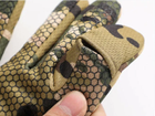 Тактичні повнопалі рукавички зі знімними пальцями Камуфляж (120099) Kali - зображення 5