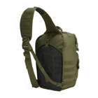 Плечевая тактическая сумка рюкзак US Cooper EDC Brandit 8л Оливковый (3002960) Kali - изображение 3
