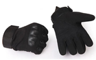 Полнопалые военные перчатки походные армейские защитные охотничьи FQ16S007 Черный L (160075) Kali - изображение 2