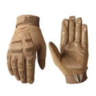 Перчатки полнопалые с защитой на липучке FQ16SDF007 Песочный L (1600708) Kali - изображение 3