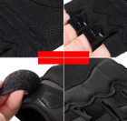Тактичні рукавички без пальців L на липучці FQTAC039 Чорний (2399413) Kali - зображення 4