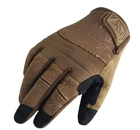 Перчатки полнопалые с защитой на липучке FQTACMI005 Песочный L (16092) Kali - изображение 3