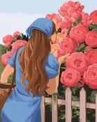 Картина по номерам Люди, Цветы. Ароматные пионы, , 40х50см, в термопакете, Идейка (KHO4991)