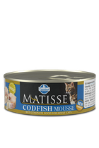Влажный корм для кошек Farmina Matisse Cat Mousse Codfish 85 г