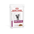 Влажный корм для кошек Royal Canin Renal With Beef с говядиной 85 г