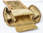 Тактична аптечна сумка № 2 EDC із кріпленням Molle Оливковий - зображення 5