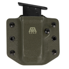 Паучер ATA Gear Pouch ver.1 для магазину Glock-17/22/47 9mm, .40 Оливковий 2000000142692 - зображення 5