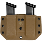 Паучер ATA Gear Double Pouch ver. 1 для магазина Glock-17/22/47 9mm, .40 Койот 2000000142654 - изображение 6