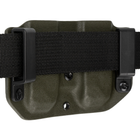 Паучер ATA Gear Double Pouch ver. 1 для магазина Glock-17/22/47 9mm, .40 Оливковый 2000000142678 - изображение 4