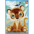 М'які пазли А5 Тигреня 12 елем Vladi Toys (VT1103-93) (219027)