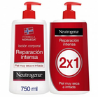 Balsam Neutrogena Intense Repair Body Lotion 2 x 750 ml (3574661559421) - obraz 1