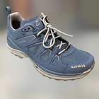 Кросівки трекінгові Lowa Innox Evo Gtx Lo Ws, 37.5 р, колір Блакитний (light grey), легкі черевики трекінгові - зображення 1