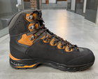 Ботинки трекинговые Lowa Camino GTX 41 р, Темно-серые (Anthracite/Kiwi), высокие походные ботинки - изображение 5