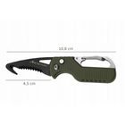 Многофункциональный Карманный Мини Складной Нож JB Tacticals Карабин IFAK Олива - изображение 2