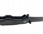 Рятувальний Спасательный Многофункциональный Складной Нож JB Tacticals FINKA SURVIWAL 05 Черный - изображение 4