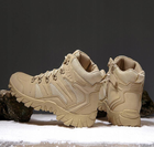 Військово-тактичні водонепроникні шкіряні черевики COYOT та зігрівальні устілки 10 пар 45 р. - зображення 5