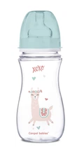 Бутылка с широким антиколиковым отверстием Easystart Toys 240 мл Canpol Babies Зеленая (5901691812987)