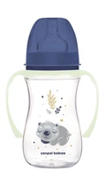 Бутылка антиколиковая с широким отверстием 240 мл Easystart Sleepy Koala Canpol babies Голубая (5901691881662)