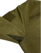 Кофта Tactic4Profi флис хаки с капюшоном с вышивкой Орнамент№2 р. 6XL (60) - изображение 5