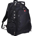 Швейцарский городской рюкзак Swissgear 8810 39 л Black