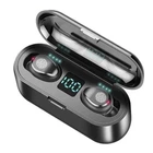 Бездротові Bluetooth навушники Amoi F9 2000 mah чорні блютуз нашники