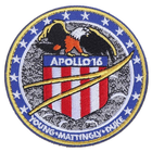 Нашивка Nasa Apollo 16 AP16 - изображение 1