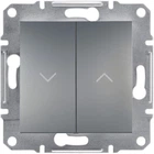 Вимикач для жалюзі Asfora Schneider Electric сталь EPH1300162