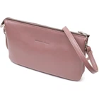 Красивый женский клатч из натуральной кожи GRANDE PELLE Bag 11634 Пудровый