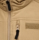 Тактична флісова куртка Brandit Combat Coyote койот M - изображение 3