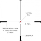 Прибор оптический Hawke Endurance 30 WA 1-4х24 сетка L4A Dot с подсветкой - изображение 3