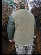 Куртка Бушлат з підстібкою зимовий КВВЗ ШВВЗ нового зразка ВСУ ММ14 подвійний водонепроникний 48 - изображение 3