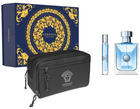 Zestaw Versace Pour Homme Lote Woda toaletowa 100 ml + Woda toaletowa 10 ml + Kosmetyczka (8011003876860) - obraz 1