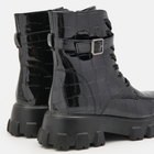 Жіночі черевики високі Sinsay 8484F-99X 37 24 см Чорні (5904841333479) - зображення 4