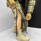 Чоловічий Зимовий Костюм на синтепоні sub zero / Водовідштовхувальна Куртка + Штани з підтяжками піксель розмір 2XL - зображення 6