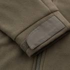 Мужская флисовая куртка M-Tac DIVISION GEN.II с капюшоном олива размер 2XL 54-56 - изображение 6