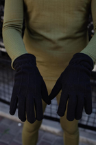 Зимние флисовые Перчатки Without Captain до -30 °C черные размер универсальный - изображение 3