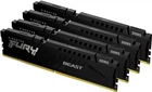 Оперативна памʼять Kingston FURY DDR5-5600 131072MB PC5-44800 (Kit of 4x32768) Beast 2Rx8 Black (KF556C40BBK4-128)