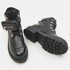 Жіночі черевики високі Sinsay 8491F-99X 36 23 см Чорні (5904841346363) - зображення 3