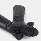 Kozaki damskie na płaskim obcasie do kolana Sinsay 8500F-99X 38 24.5 cm Czarne (5904841576296) - obraz 3