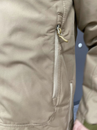 Куртка мужская зимняя WOLFTRAP, Softshell, цвет Бежевый, размер L, зимняя мужская куртка софтшелл - изображение 7