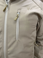 Куртка мужская зимняя WOLFTRAP, Softshell, цвет Бежевый, размер L, зимняя мужская куртка софтшелл - изображение 8