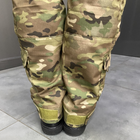Штани тактичні Yakeda Combat, Мультикам, розмір XL, з пазами під наколінники, військові штани - зображення 2