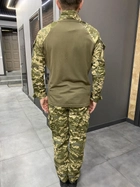 Військова форма (убакс та штани) COMBAT, розмір M, бавовна, український піксель, Wolftrap, форма ЗСУ - зображення 4