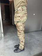 Штани тактичні зимові Wolftrap, SoftShell з флісом, розмір XL, Мультикам, штани для військових софтшелл - зображення 4