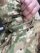 Куртка тактическая зимняя Softshell, Single Sword, Мультикам, L, теплая зимняя куртка для военных софтшелл - изображение 7