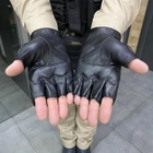 Перчатки тактические Беспальцевые, размер М, цвет Черный, Yakeda gv-25 - изображение 6