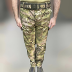 Брюки зимние тактические софтшелл флисовые Accord, размер XXL, Мультикам, утепленные брюки для военных - изображение 1